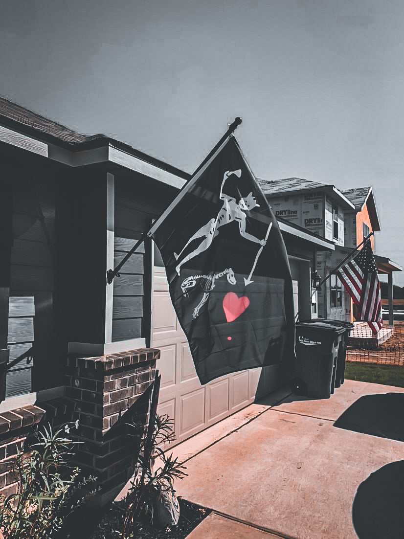 BlackBeard K-9 Flag